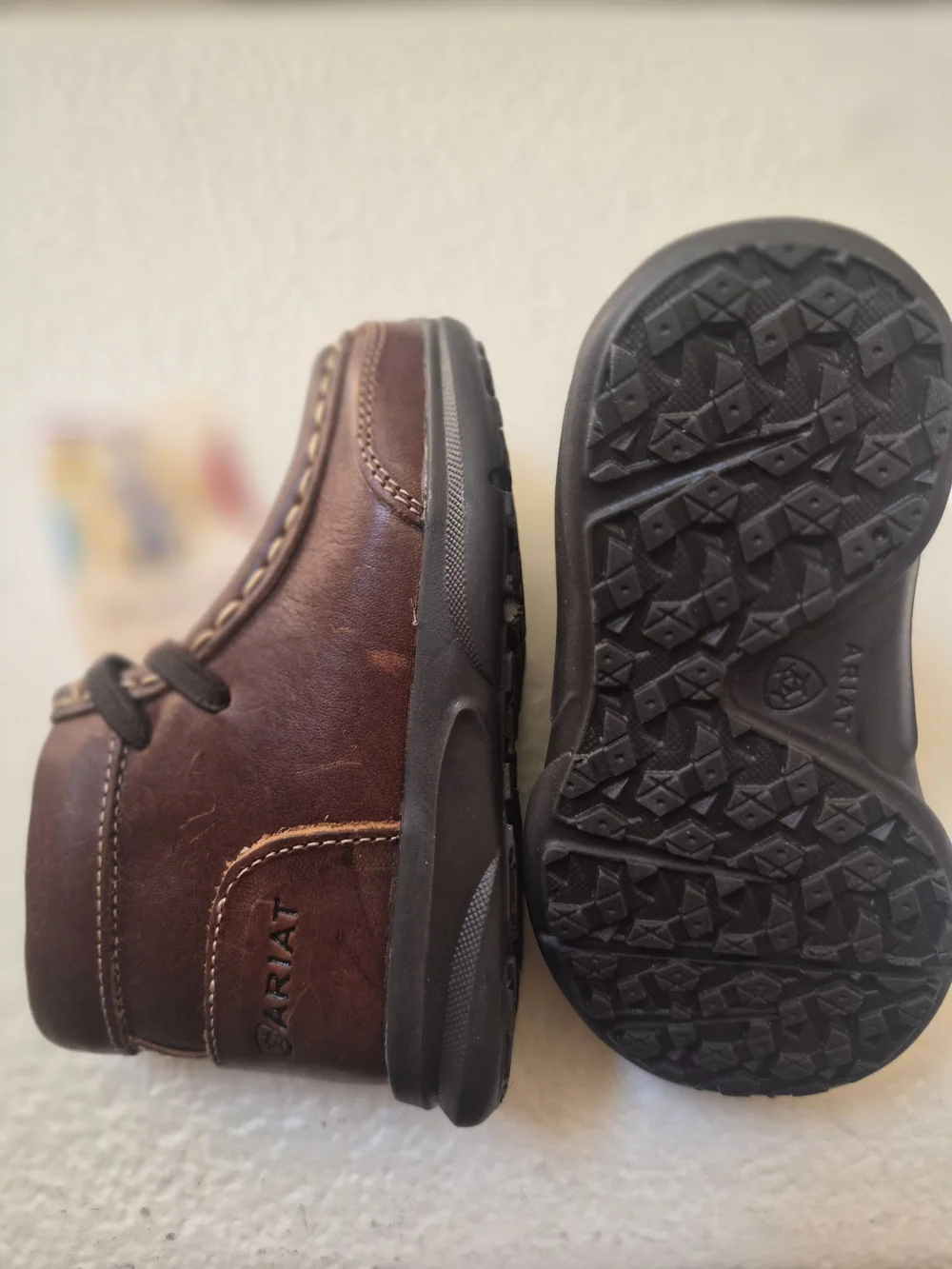 Ariat Kids Brown Leather Boots